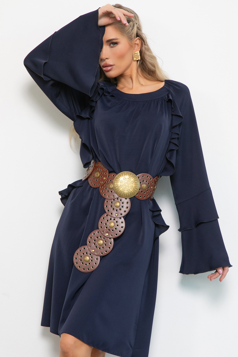 Платье Аризона (черника)