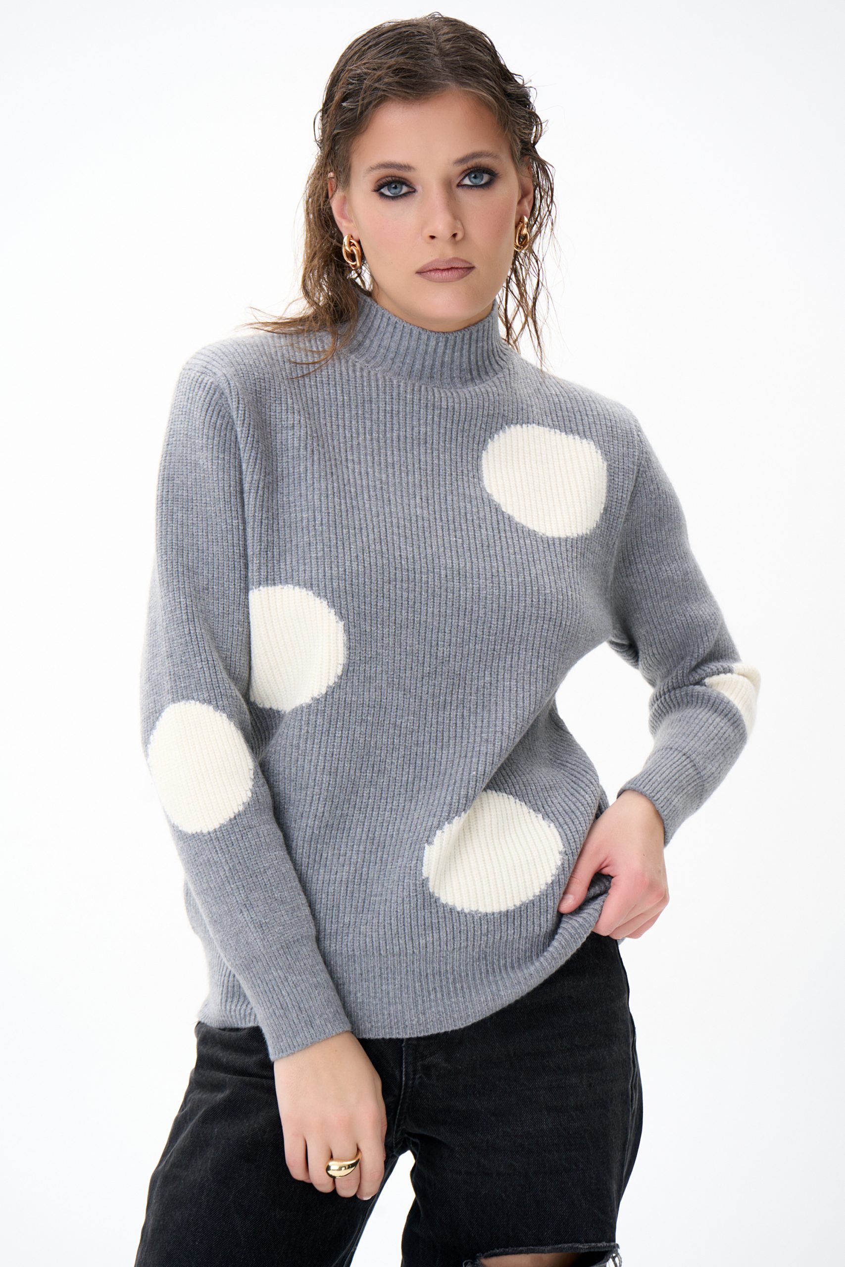 Свитер Зои (серый)