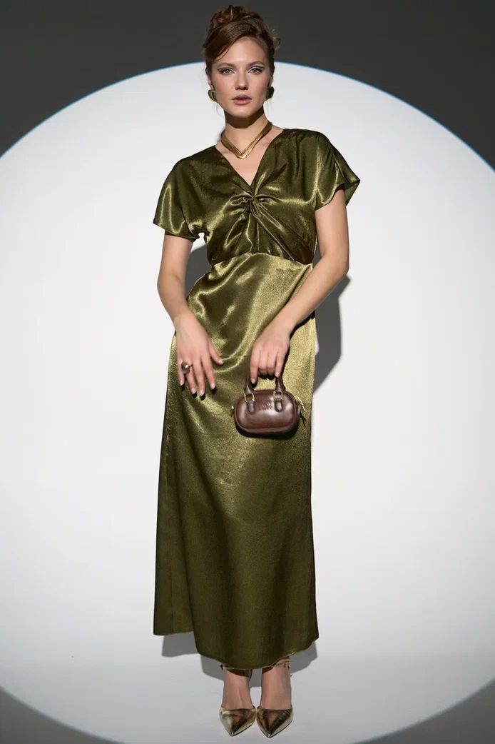 Платье Иола (олива)