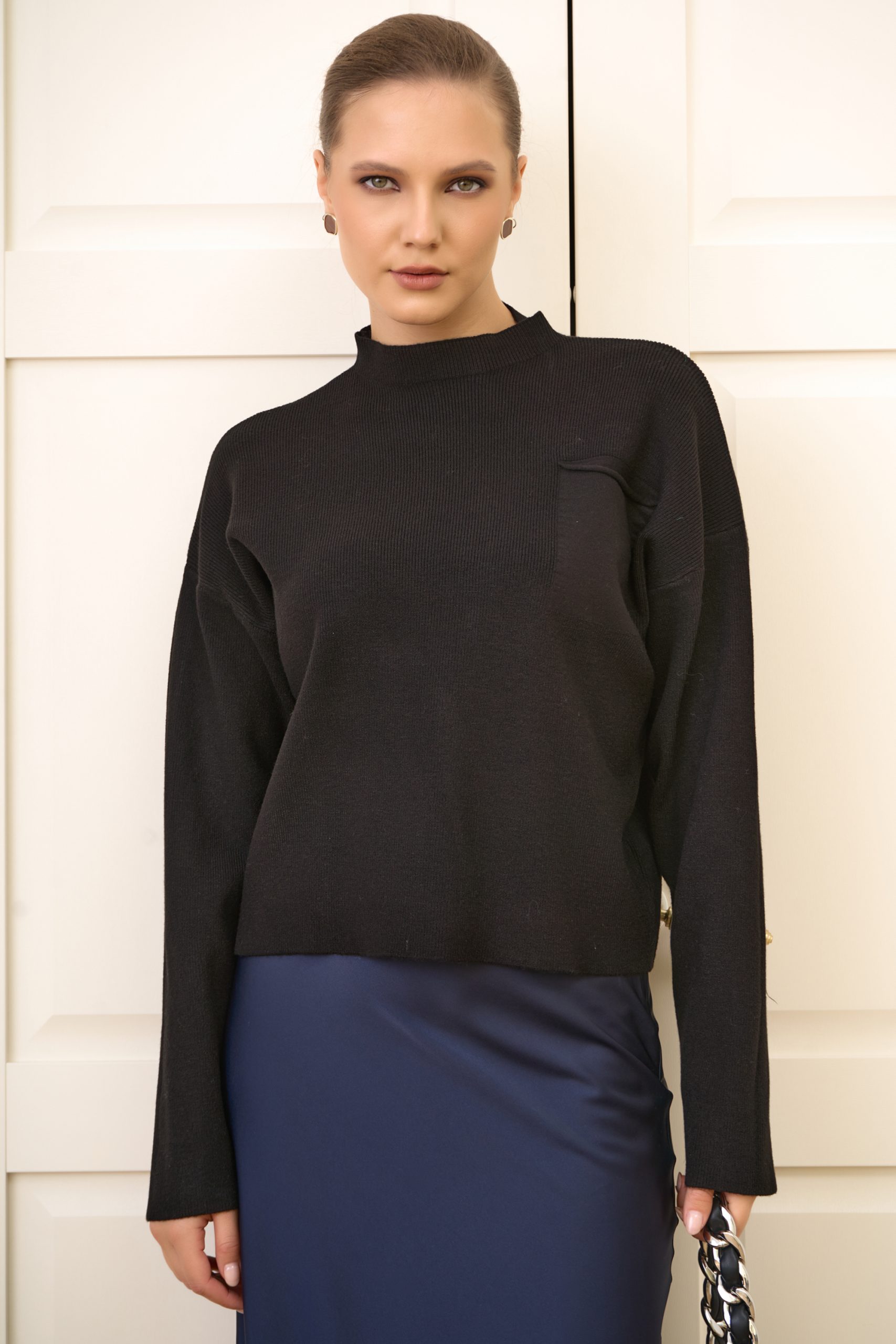 Пуловер Сара (чёрный)