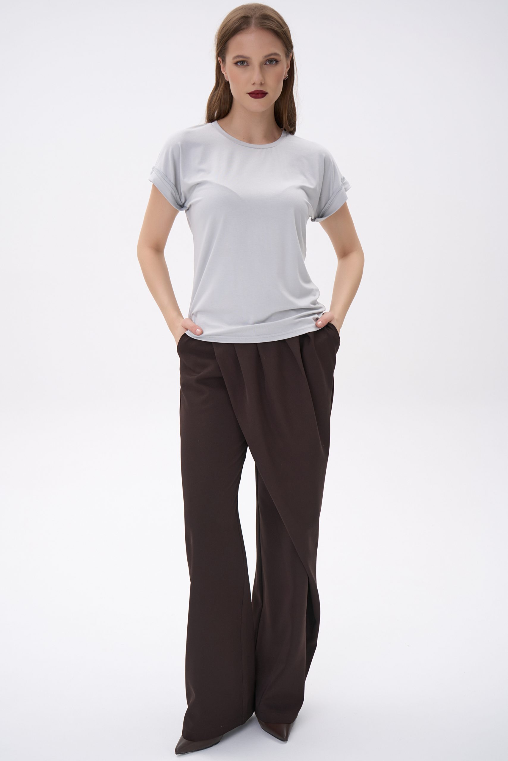 Футболка Алина (серый)