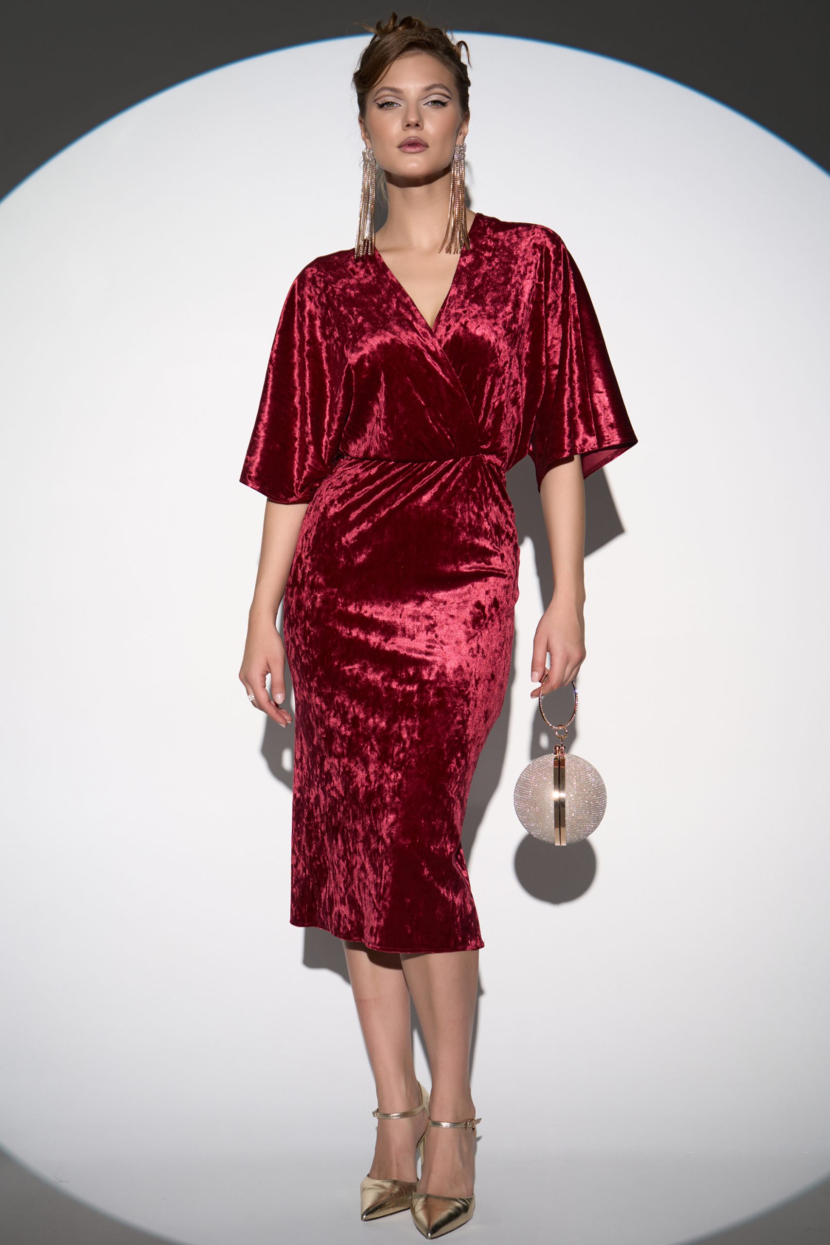 Платье Нимфа (Бордовый)