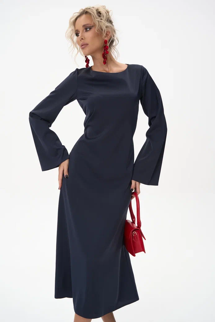 Платье Скай (черника)