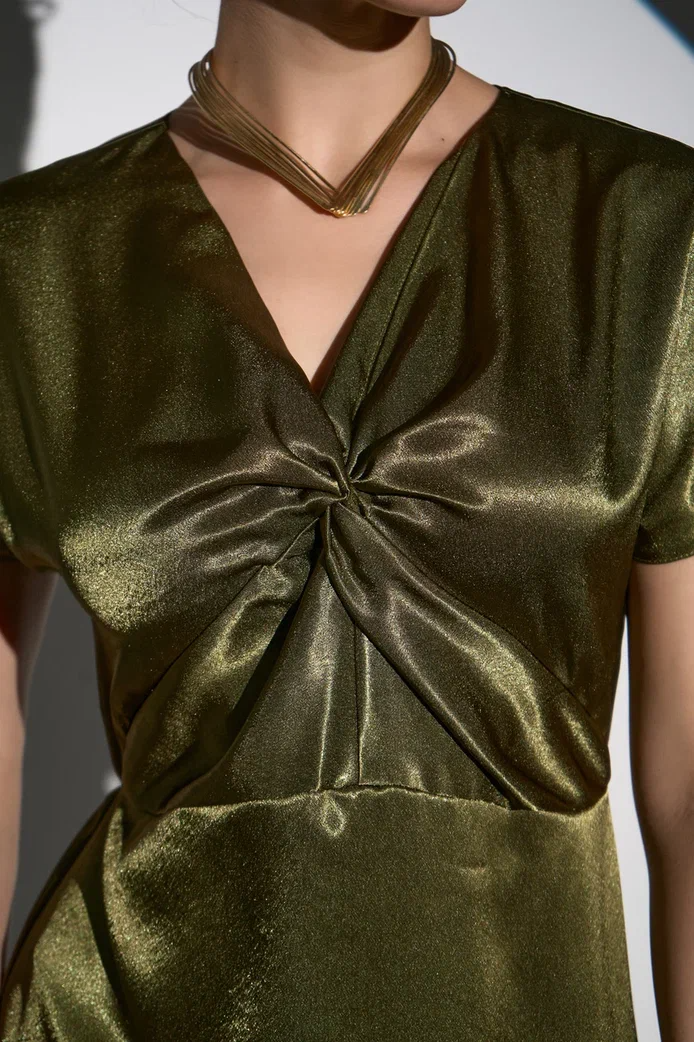 Платье Иола (олива)