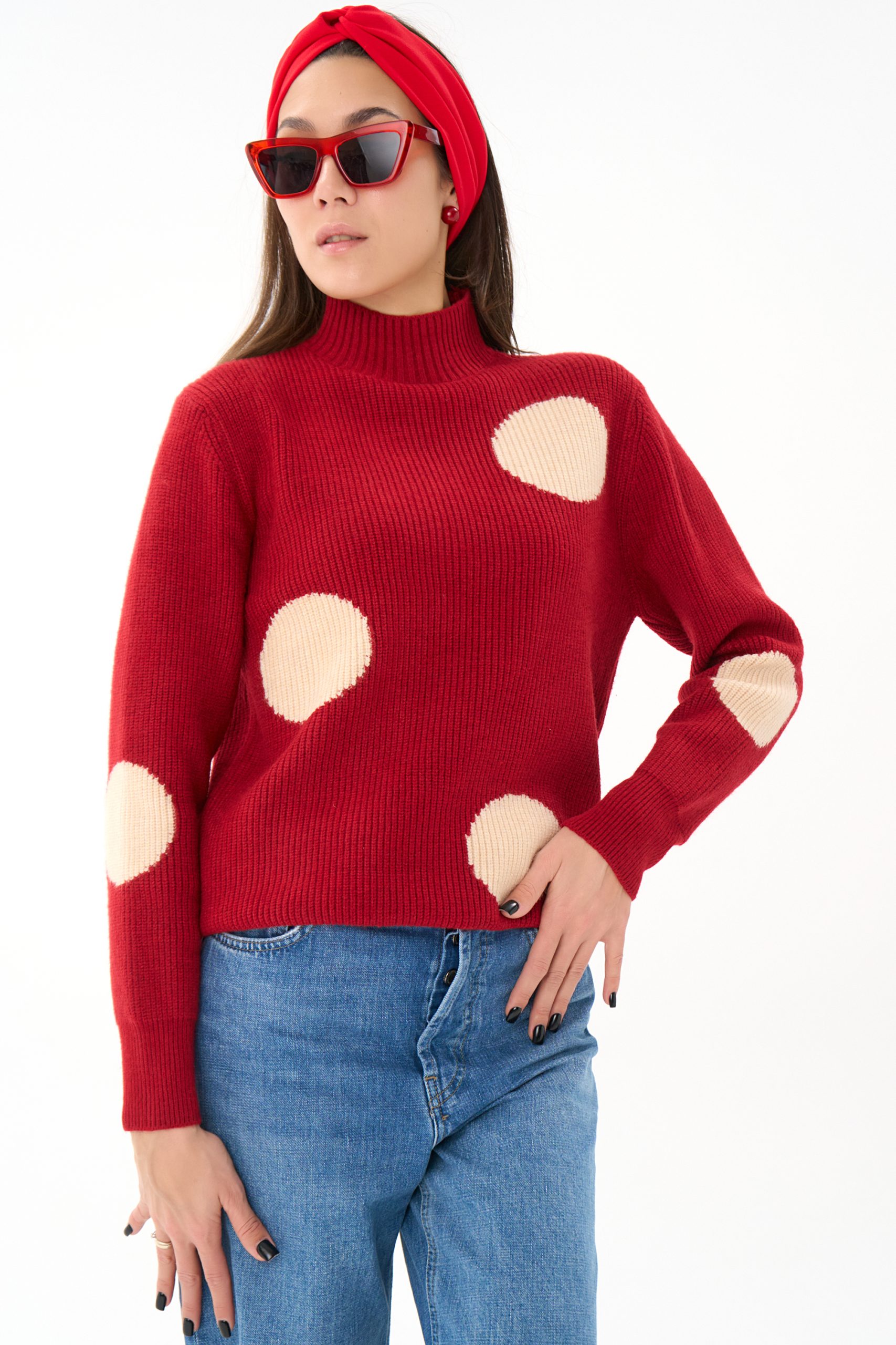 Свитер Зои (красный)