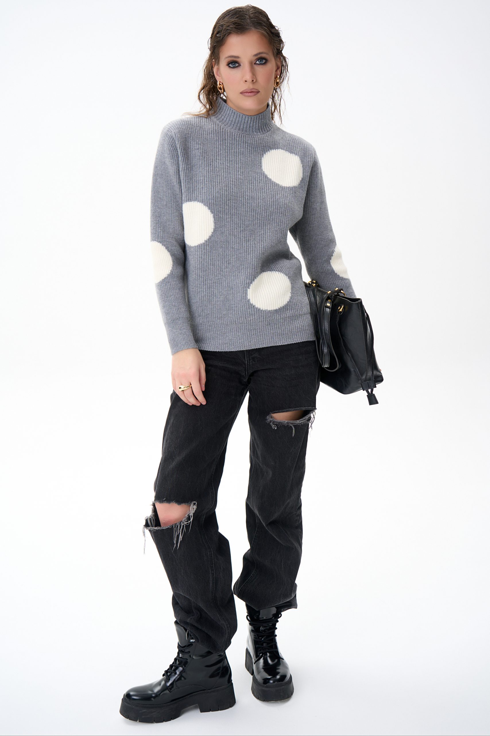 Свитер Зои (серый)