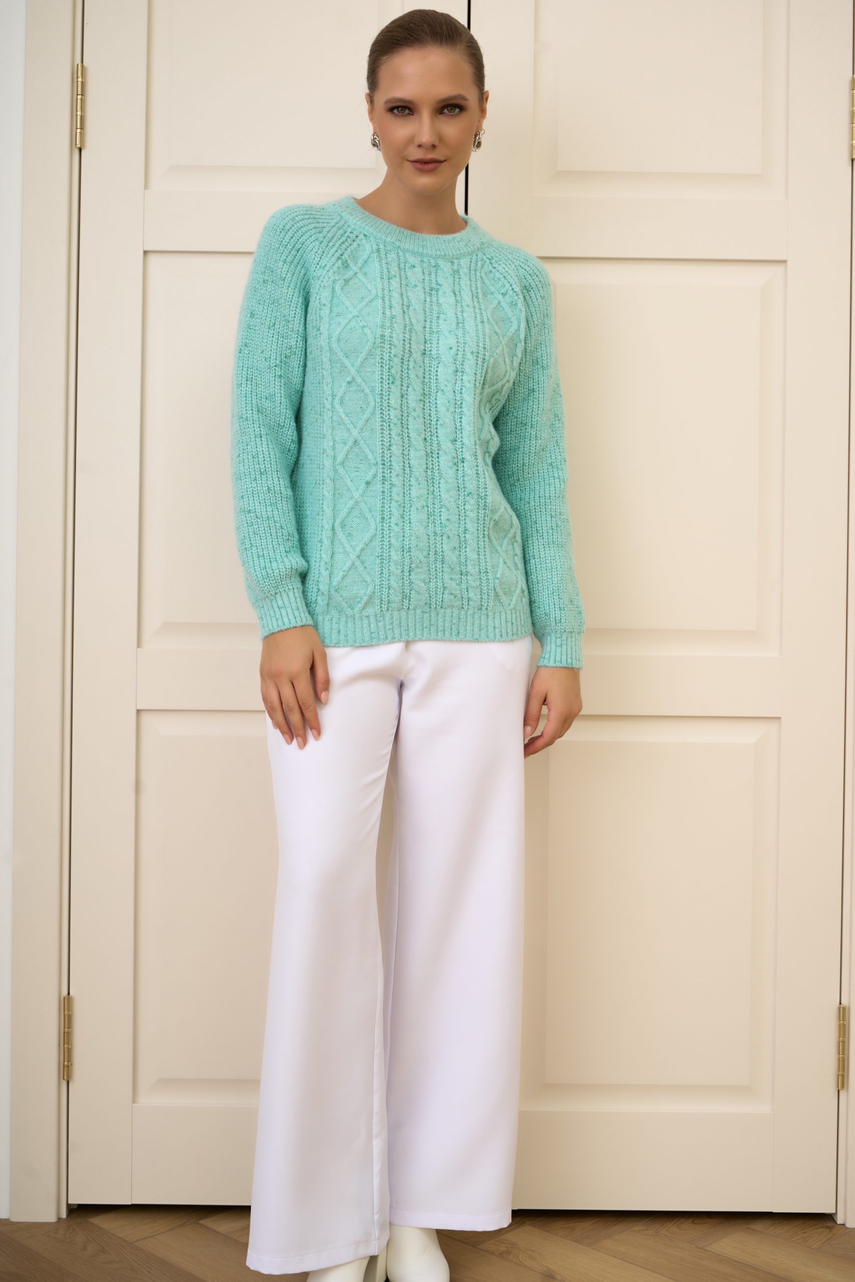 Свитер Кэт (зелёный)