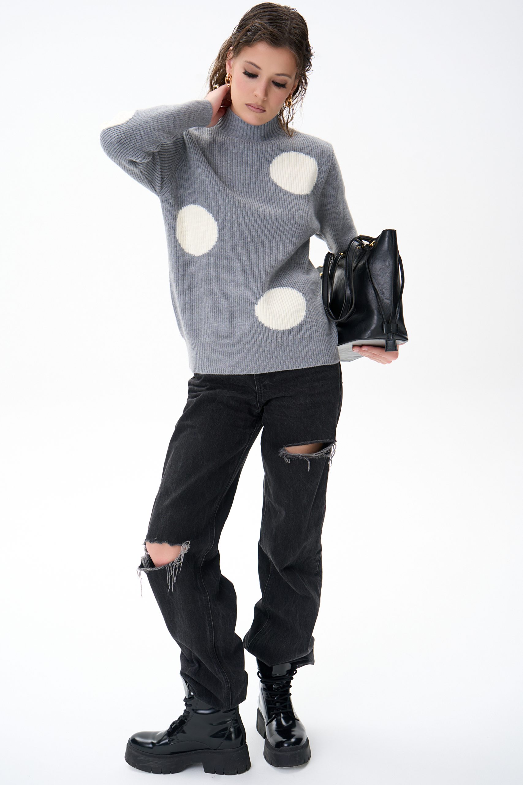 Свитер Зои (серый)