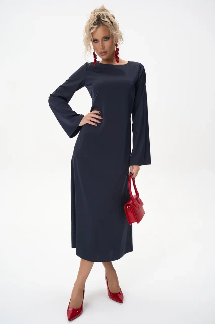 Платье Скай (черника)