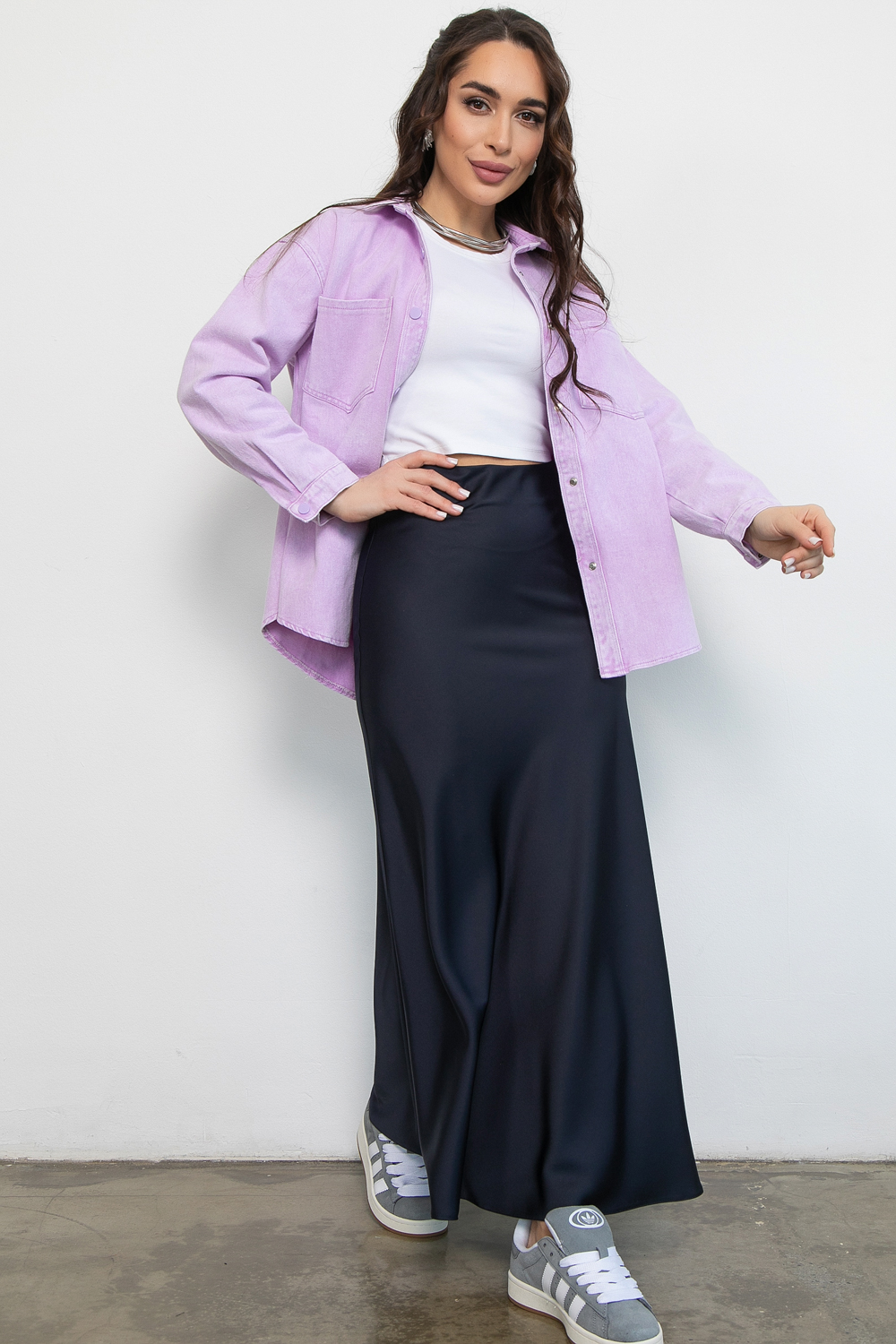 Юбка Дакота (черника)