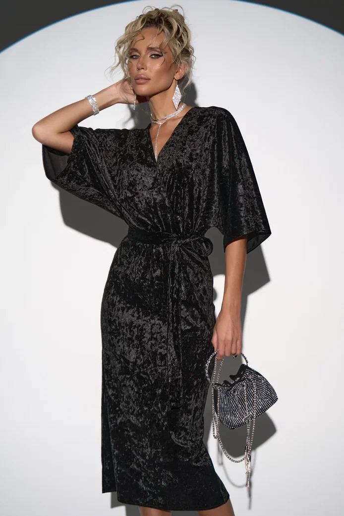 Платье Нимфа (чёрный)