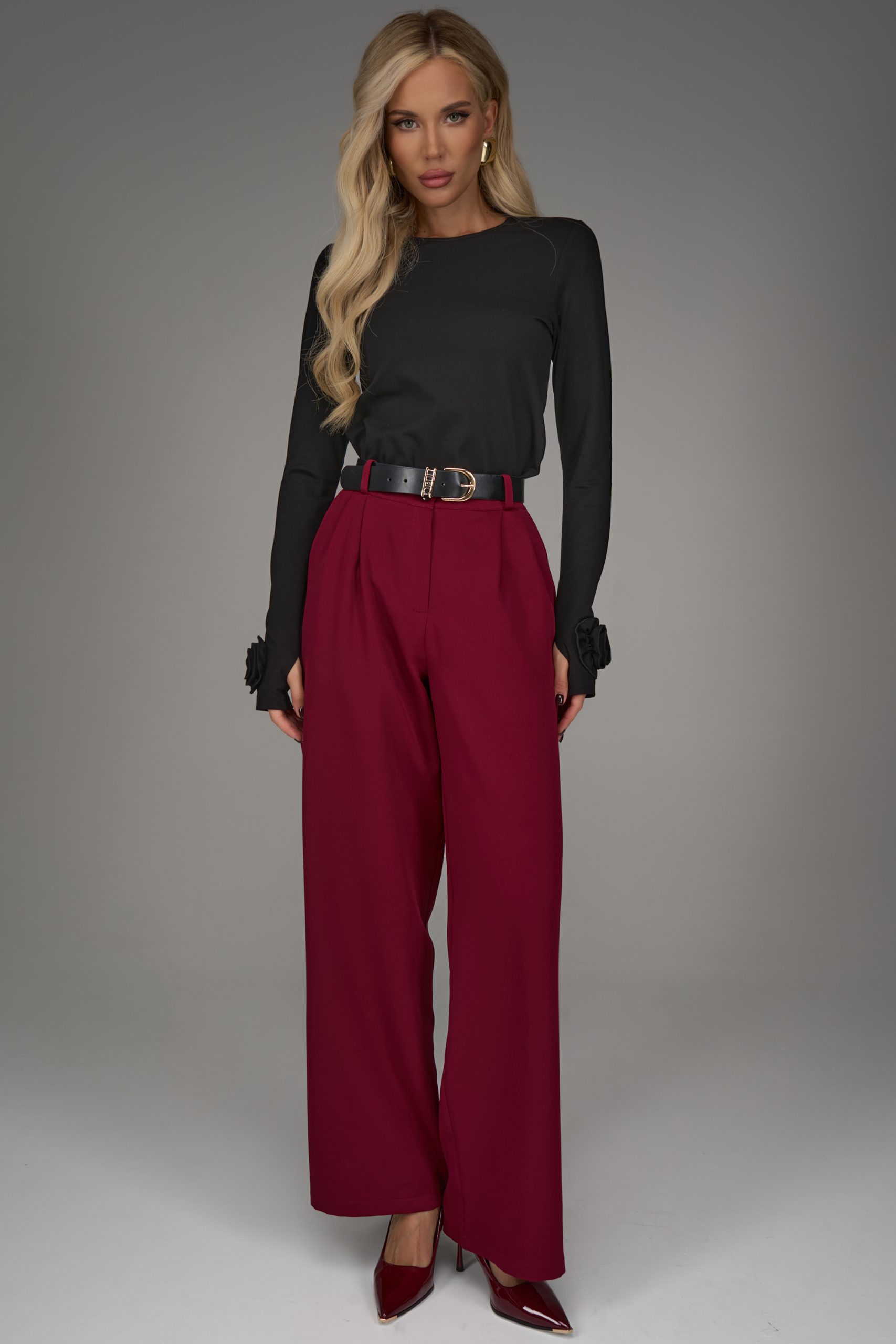 Лонгслив Эми (чёрный)