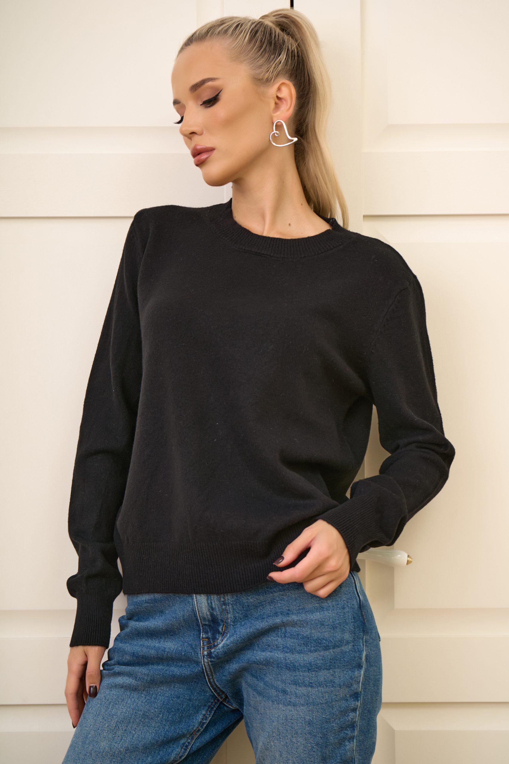 Джемпер Вики (чёрный)