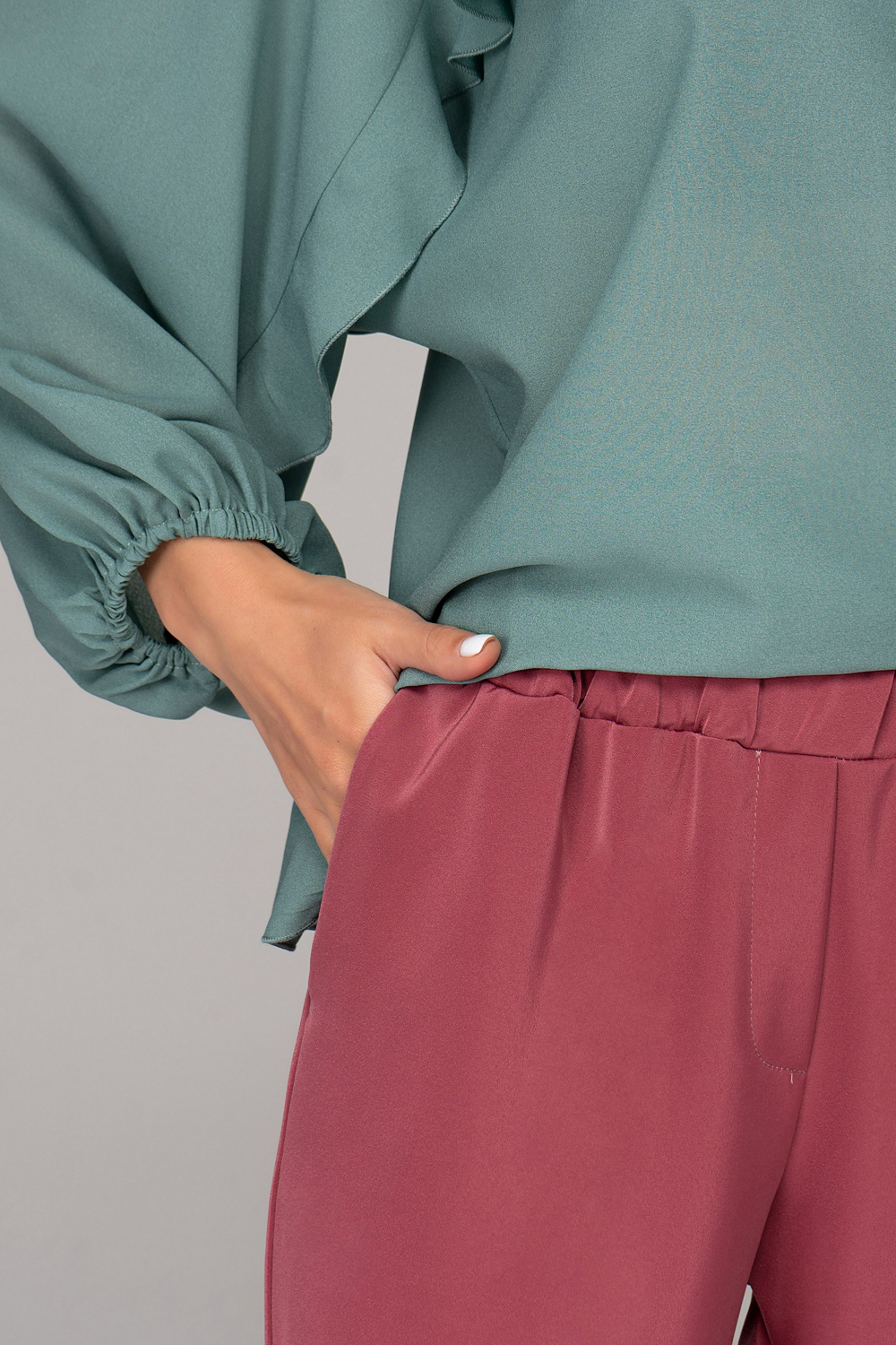 Брюки Саббиани (пыльная роза)