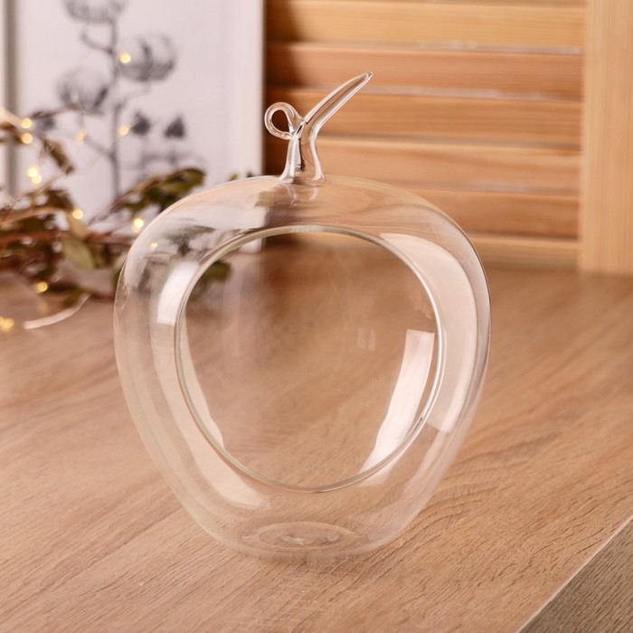 Флорариум «Яблоко», 15×18 см, стекло