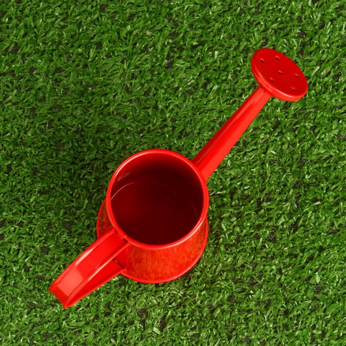 Кашпо «Лейка», 15×7×8 см, красное