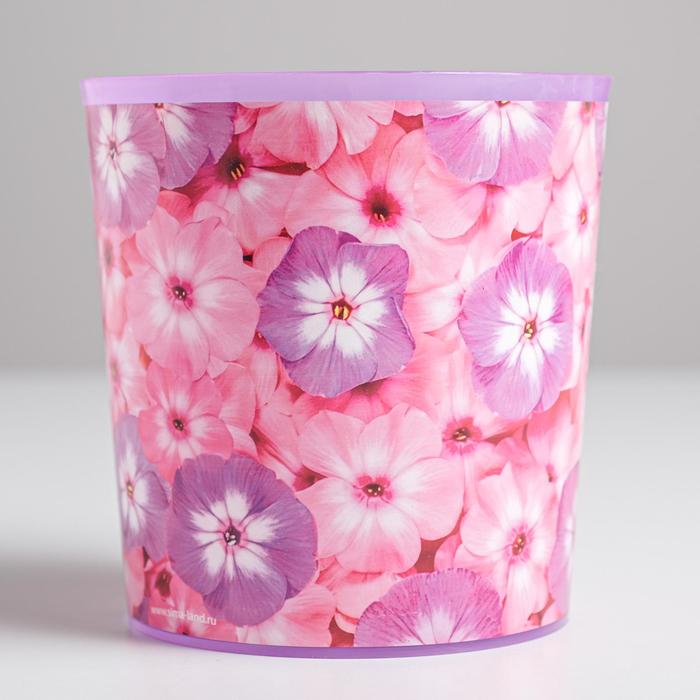 Кашпо «Цветы», 1.6 л, 14×14 см