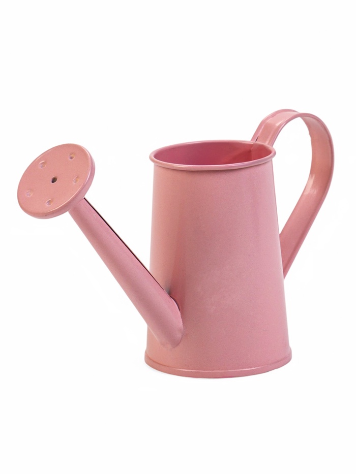 Кашпо «Лейка», 200 мл, металл, розовое