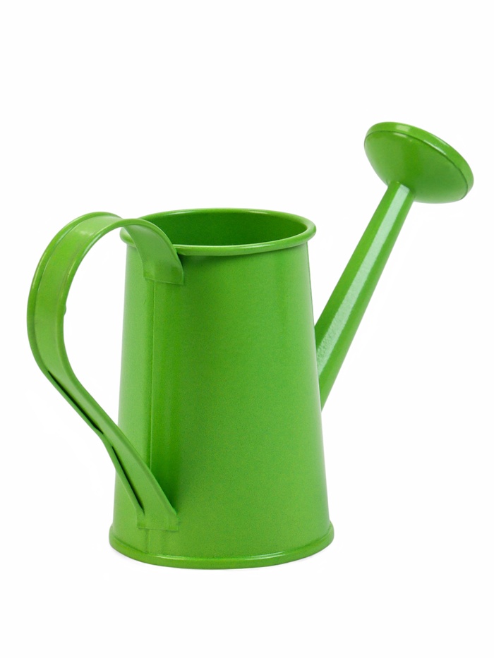 Кашпо «Лейка», 15×7×8 см, зелёное
