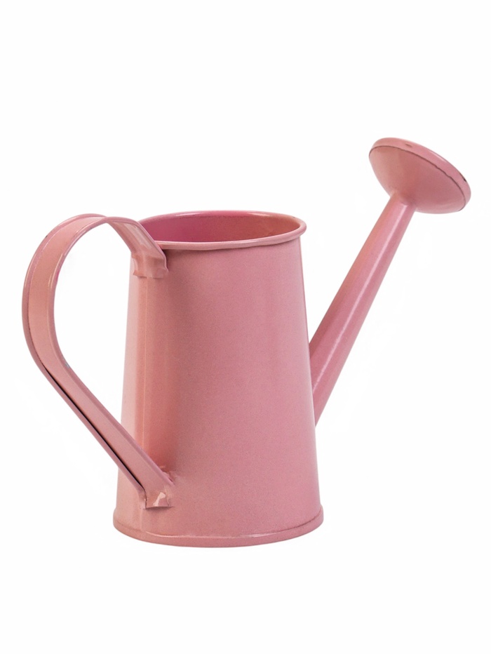Кашпо «Лейка», 200 мл, металл, розовое