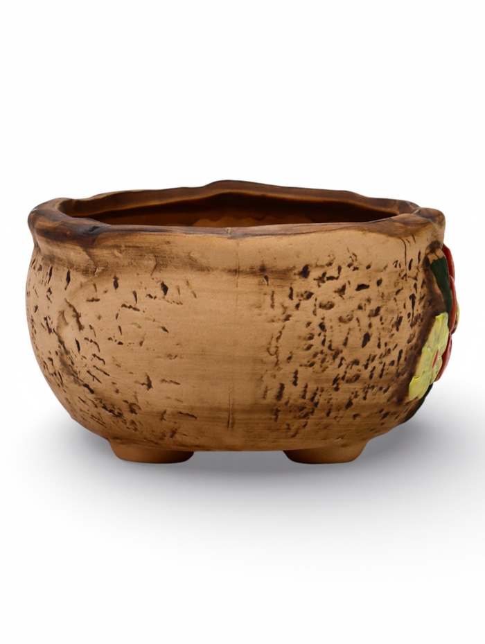 Декоративный горшок для цветов LOVE, 17×11.5×7 см, керамический, Greengo