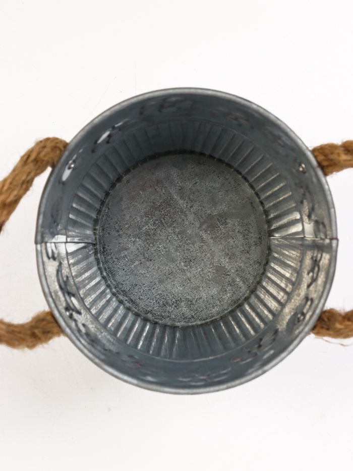 Кашпо «Ведёрко Фрейя», 11.5×11.5×10.5 см