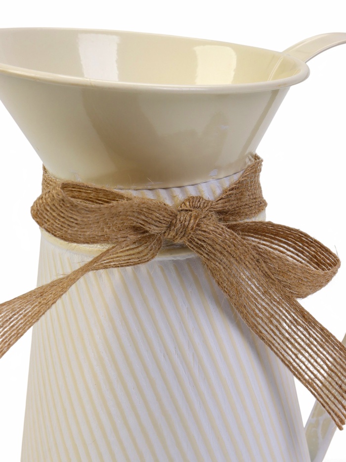 Кашпо «Кувшин Гленн», 12×12×20 см, бежевое