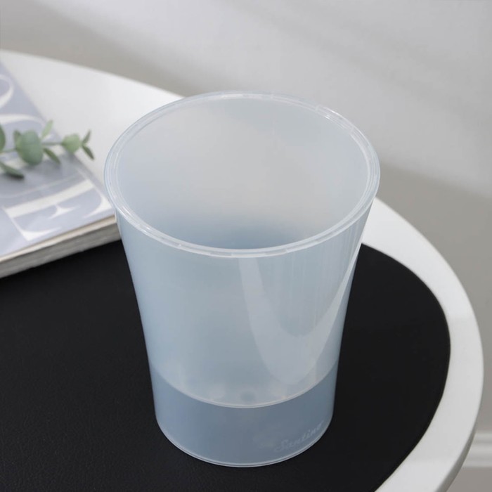 Кашпо для цветов со вставкой «Арте-Дея», 1.25 л, цвет дымчатый