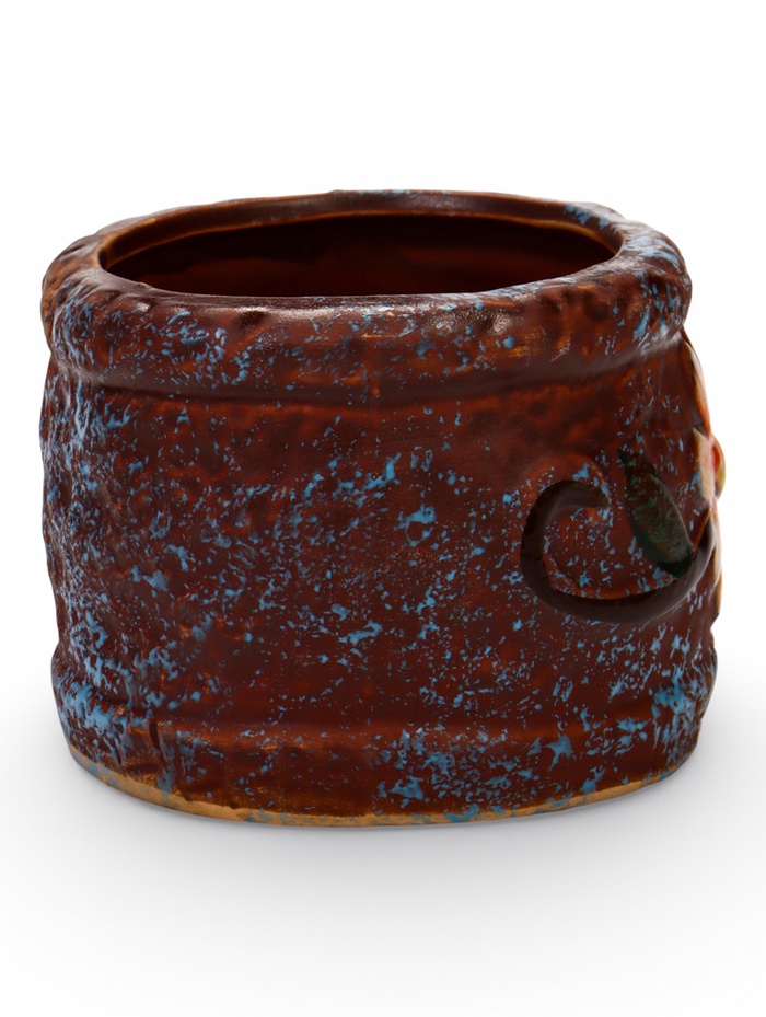 Декоративный горшок для цветов «Цветок», 8×10×10 см, керамический, Greengo