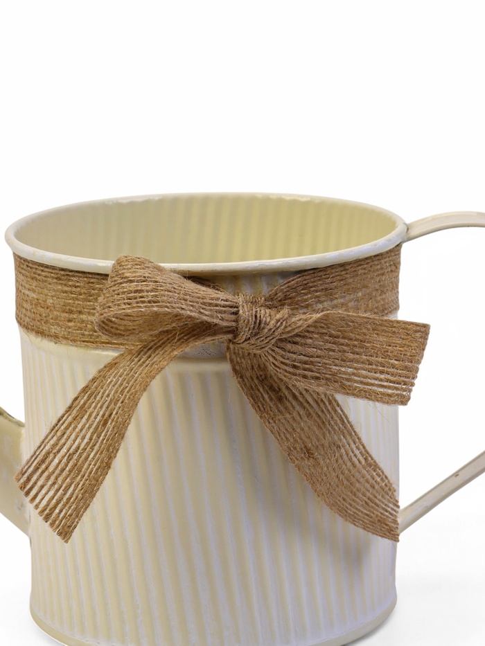 Кашпо «Лейка Гленн», 24×10×10 см, бежевое