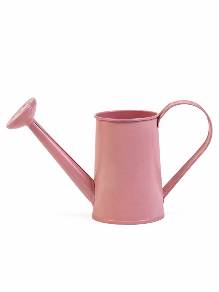 Кашпо «Лейка», 200 мл, металл, розовое