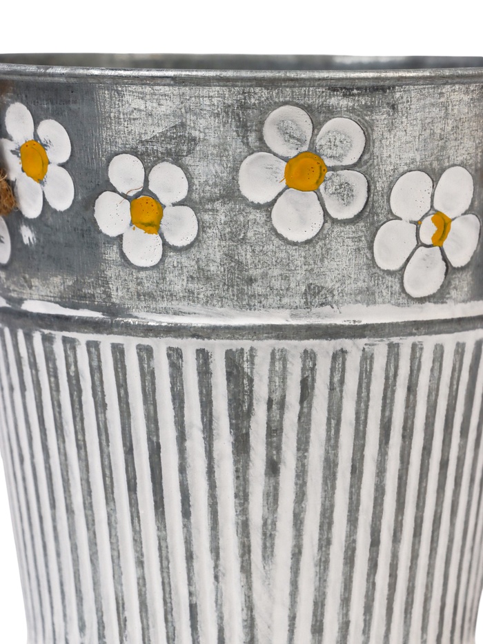 Кашпо «Ведёрко Фрейя», 11.5×11.5×10.5 см