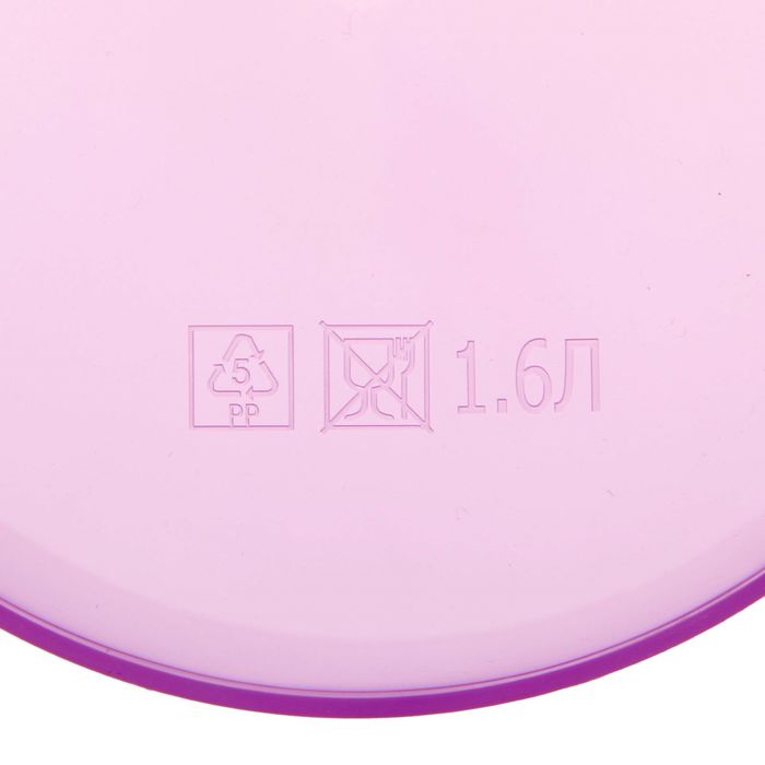 Кашпо «Цветы», 1.6 л, 14×14 см