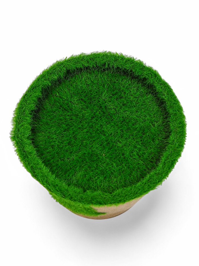 Флористическое кашпо «Трапеция», 9×9×6.5 см, пластик, с вкладышем из пенопласта