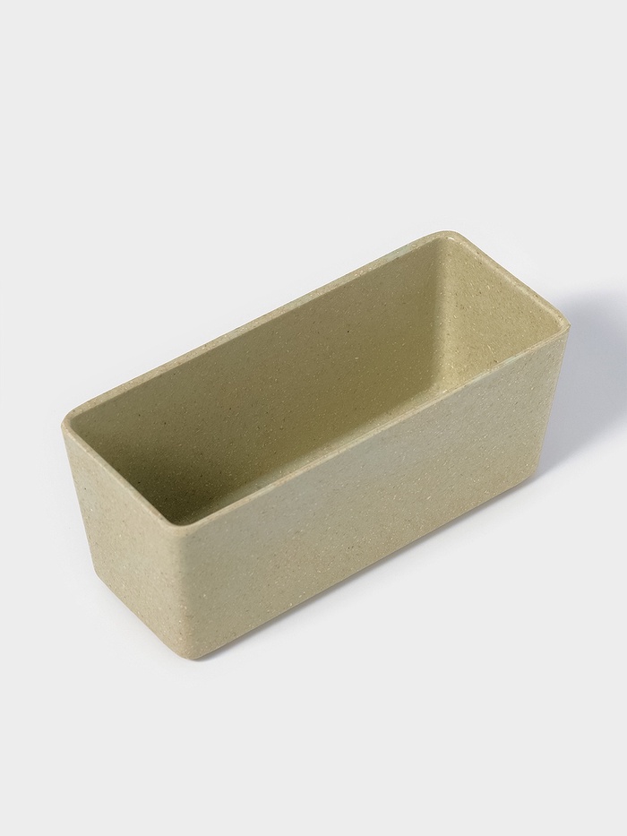 Кашпо для цветов WeatFiber, пластик, 17×7×7.5 см, бежевое