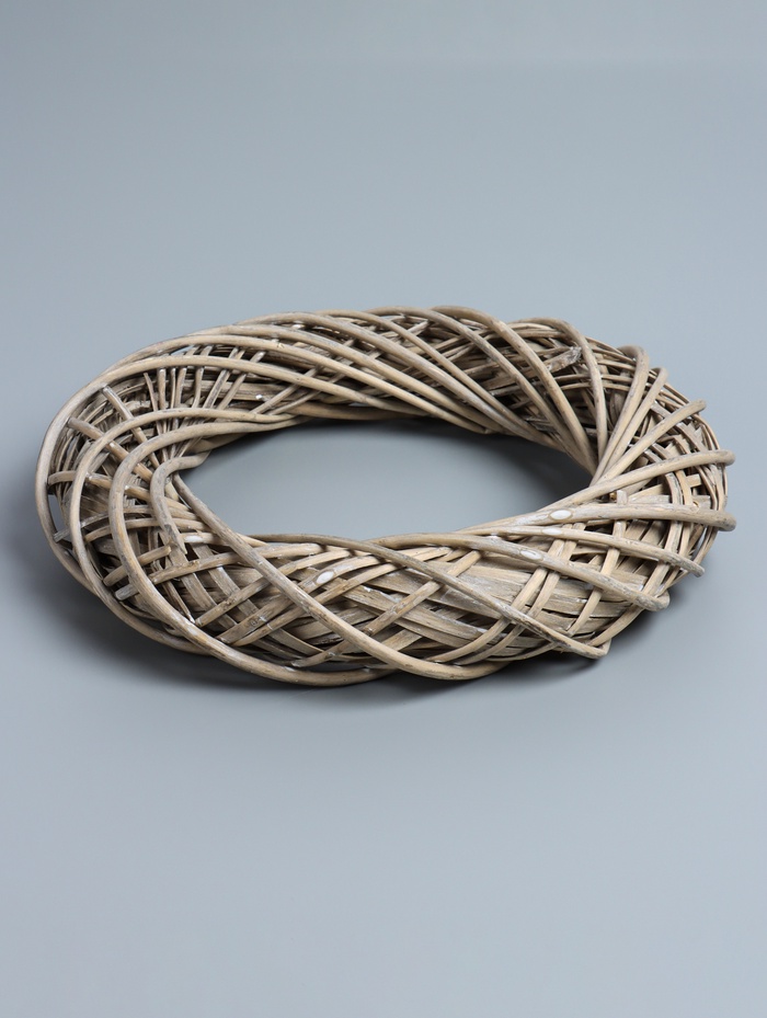 УЦЕНКА Кашпо «Кольцо», 40×8 см, ива