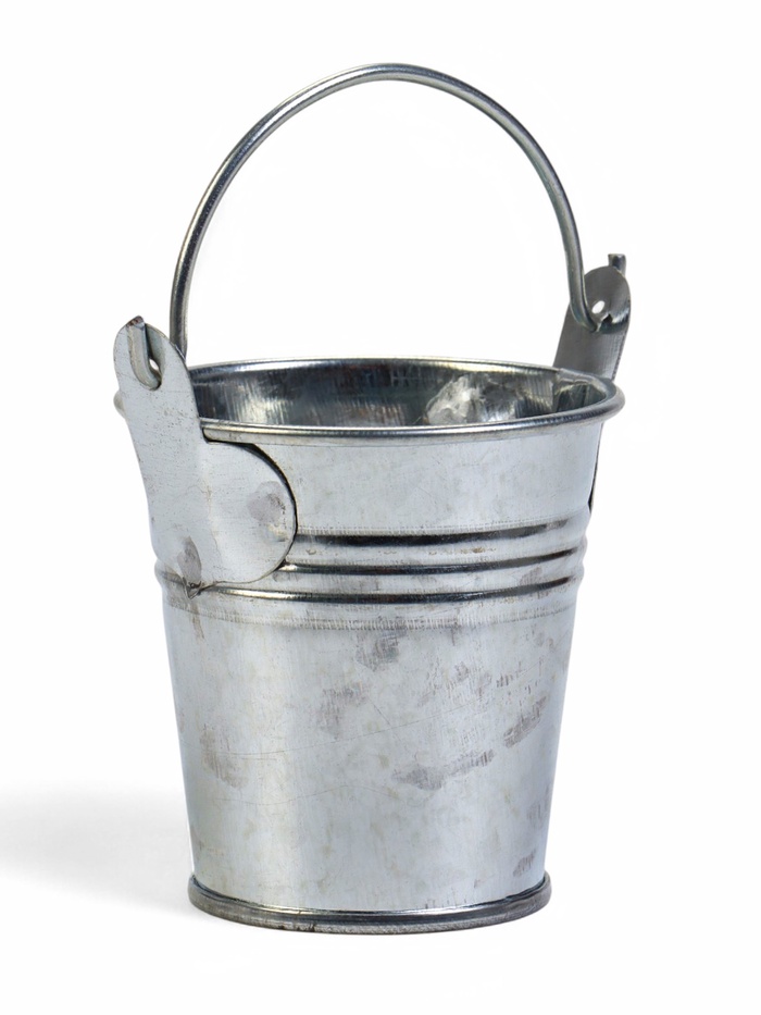 Набор кашпо «Ведёрко Альма», 5.5×5.5 см, 5 шт.