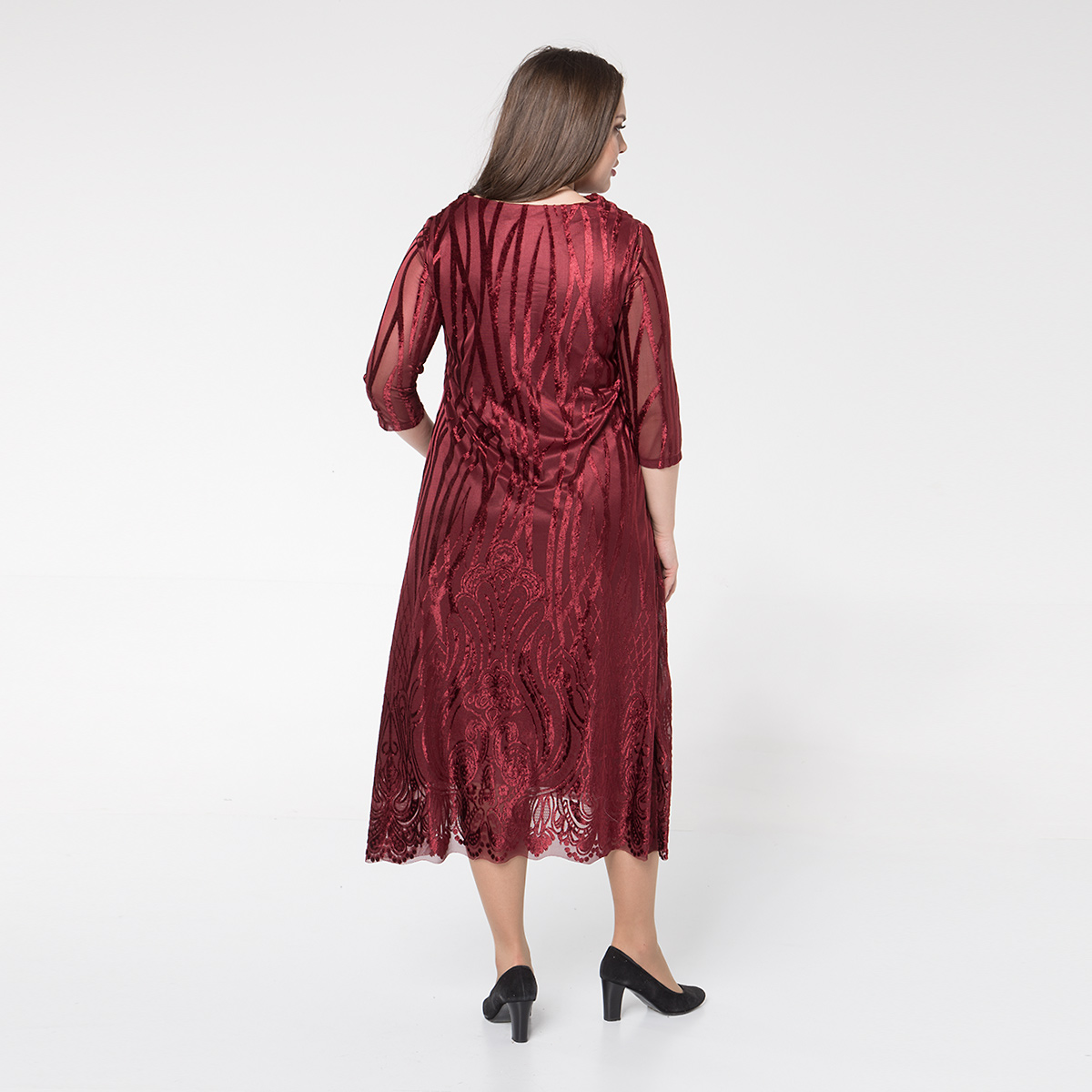 ст. цена2200руб.! Платье, бархат, бордовый