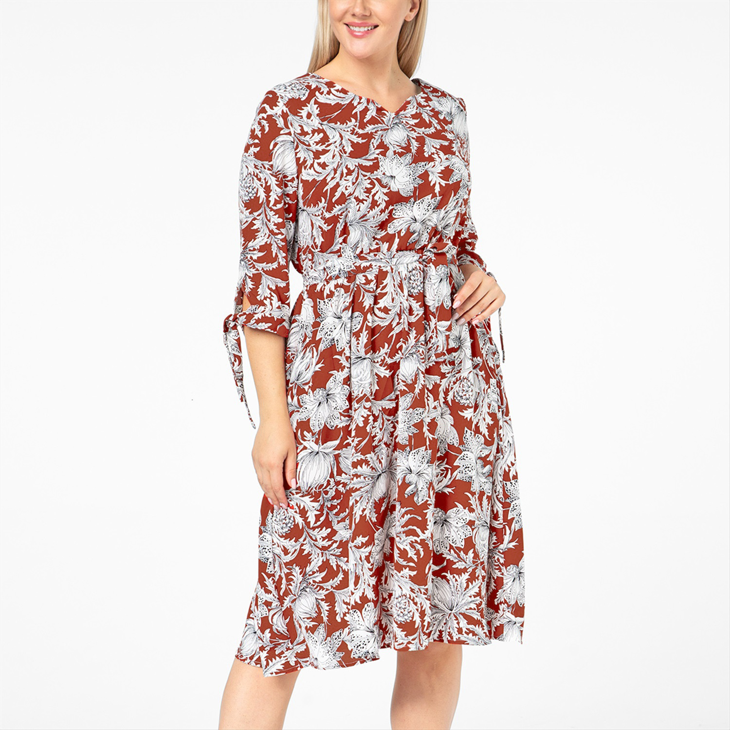 ст. цена2200руб.! Платье, текстиль, бордовый