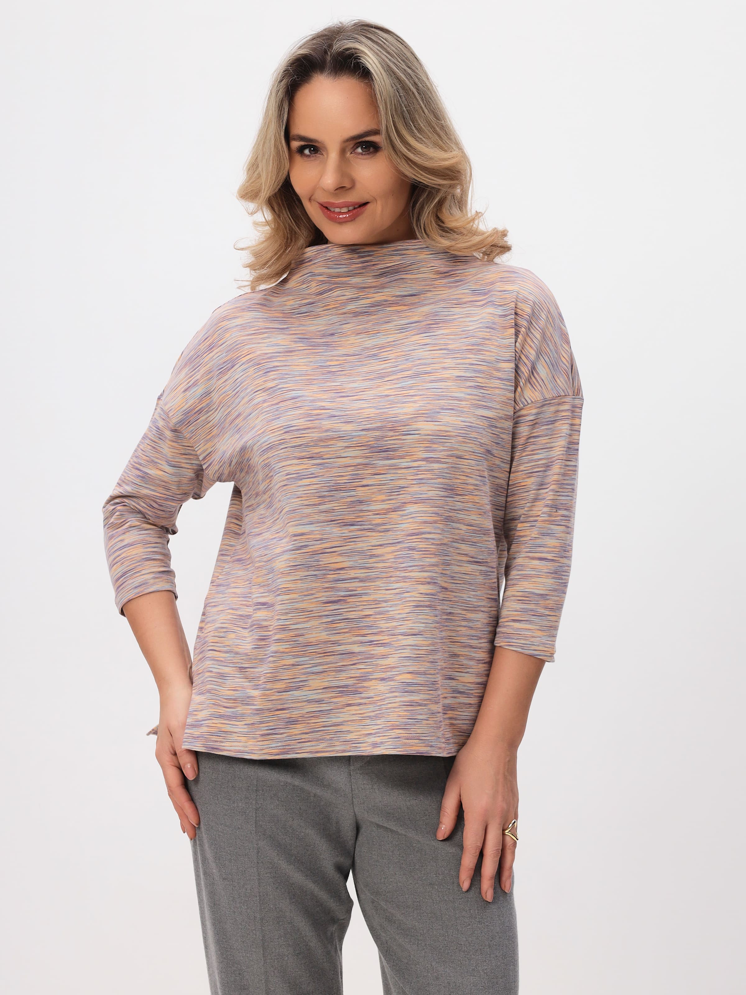 Джемпер женский T-lab TL-JP-001OR-оранжевый м.