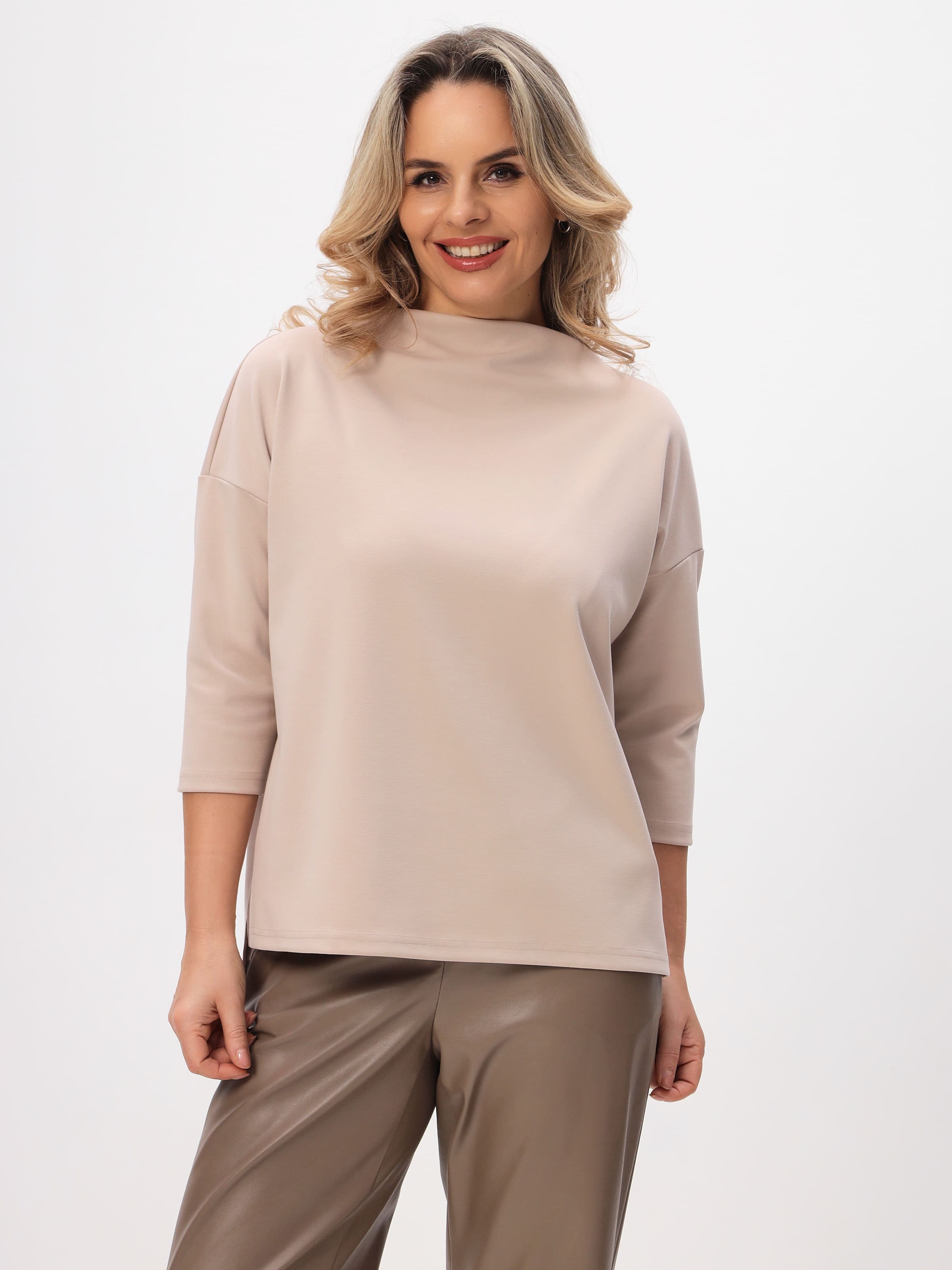 Джемпер женский T-lab TL-JP-0012-3T-AH-св. бежевый