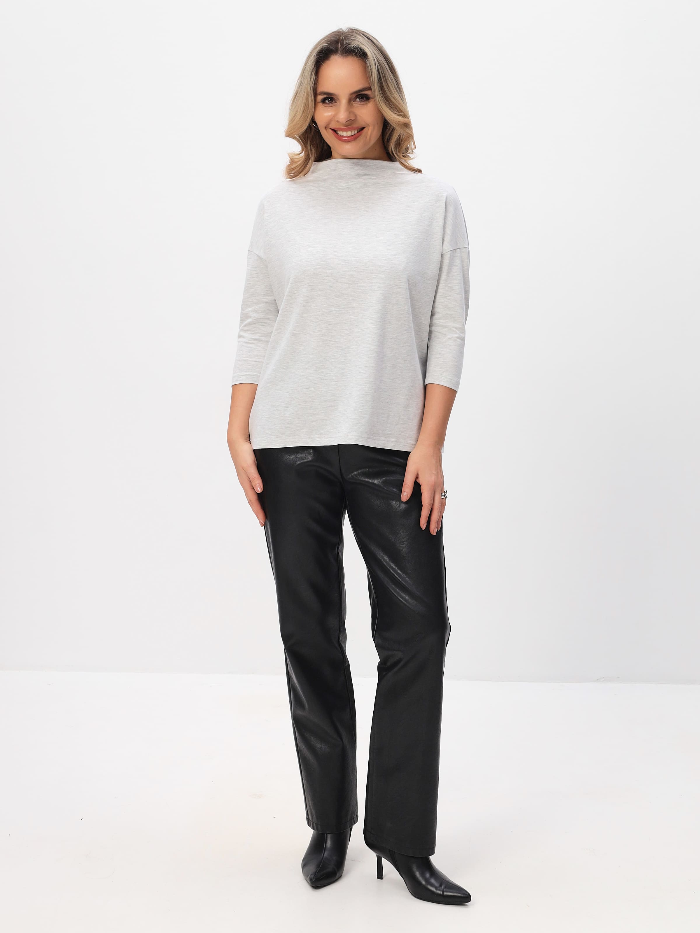 Джемпер женский T-lab TL-JP-001KO-41 серый м.