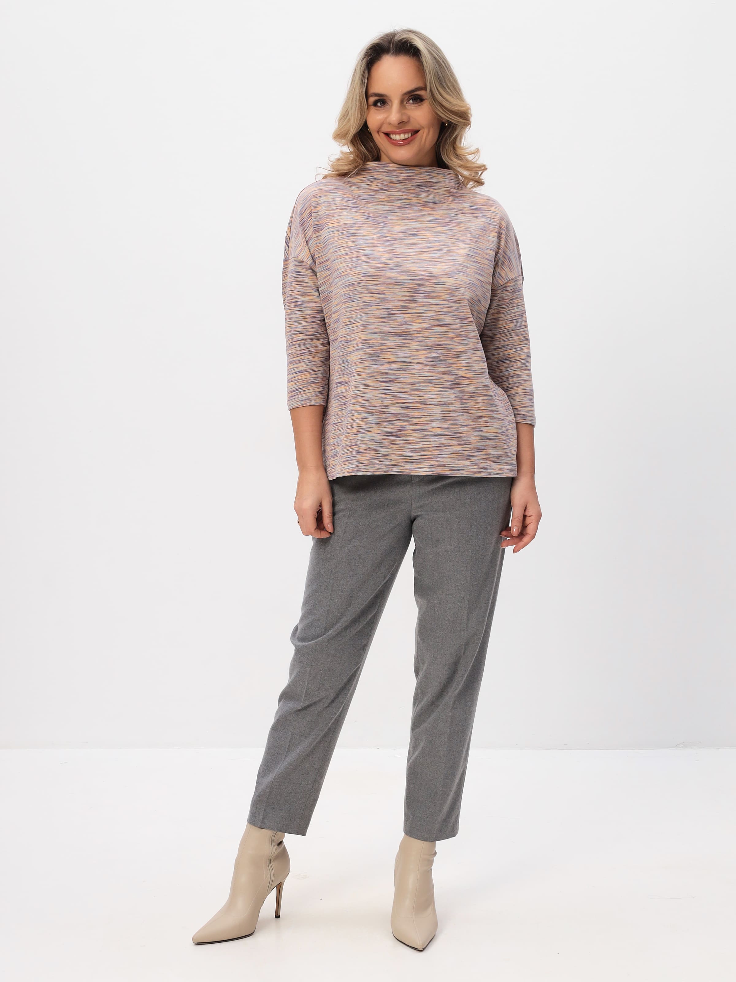 Джемпер женский T-lab TL-JP-001OR-оранжевый м.