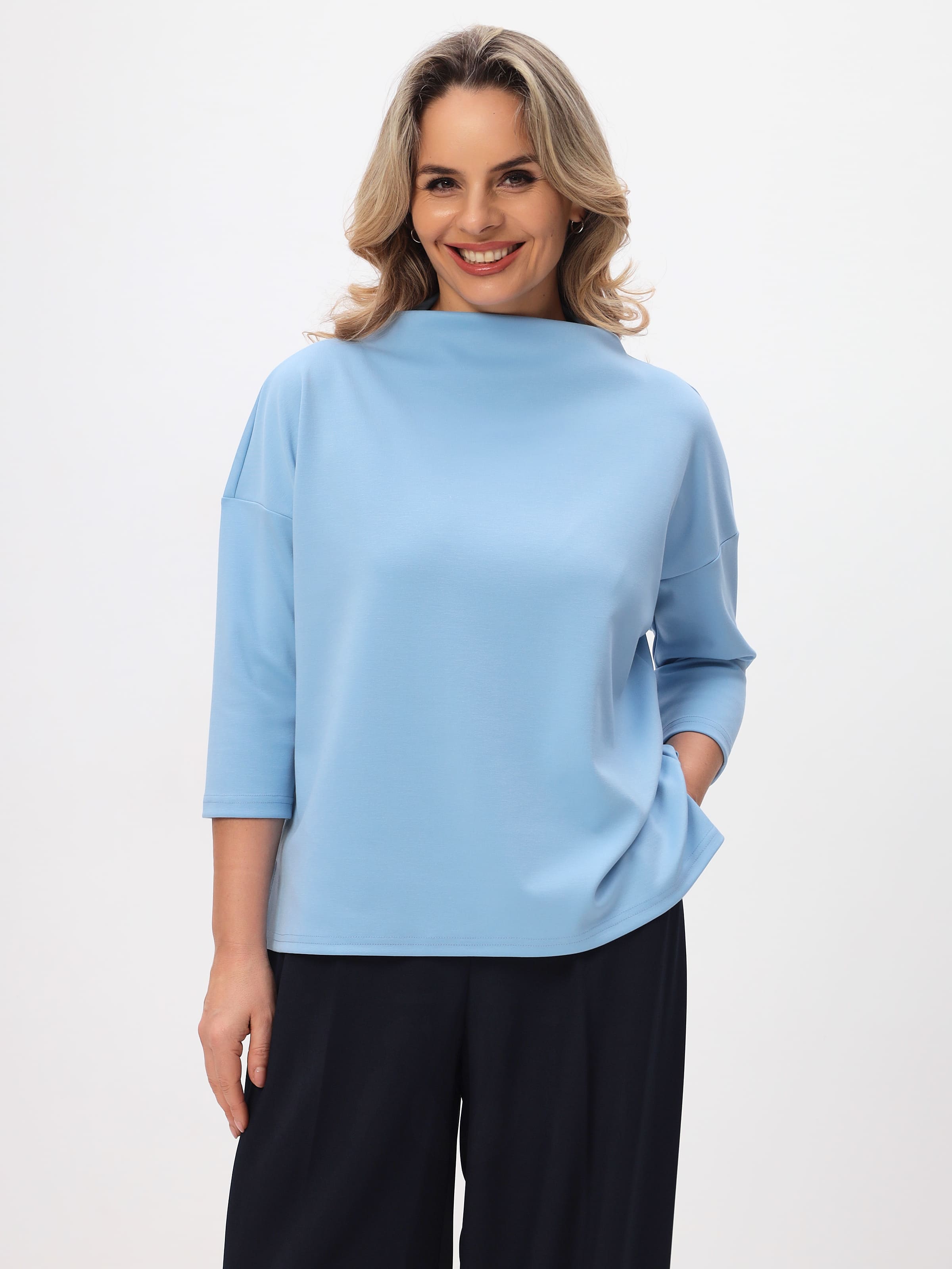 Джемпер женский T-lab TL-JP-0012-3T-AH-св. голубой