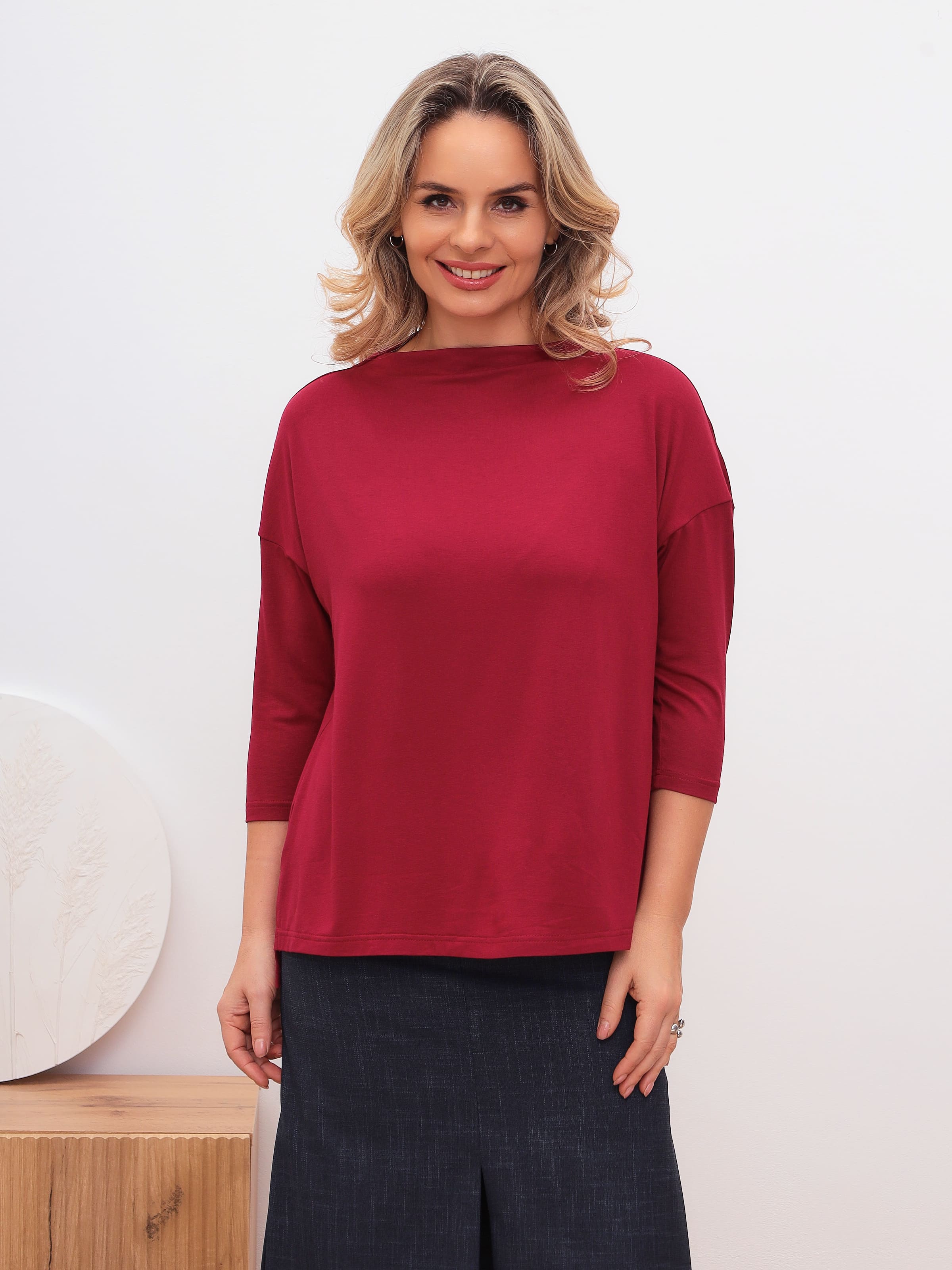 Джемпер женский T-lab TL-JP-001VI-бордо