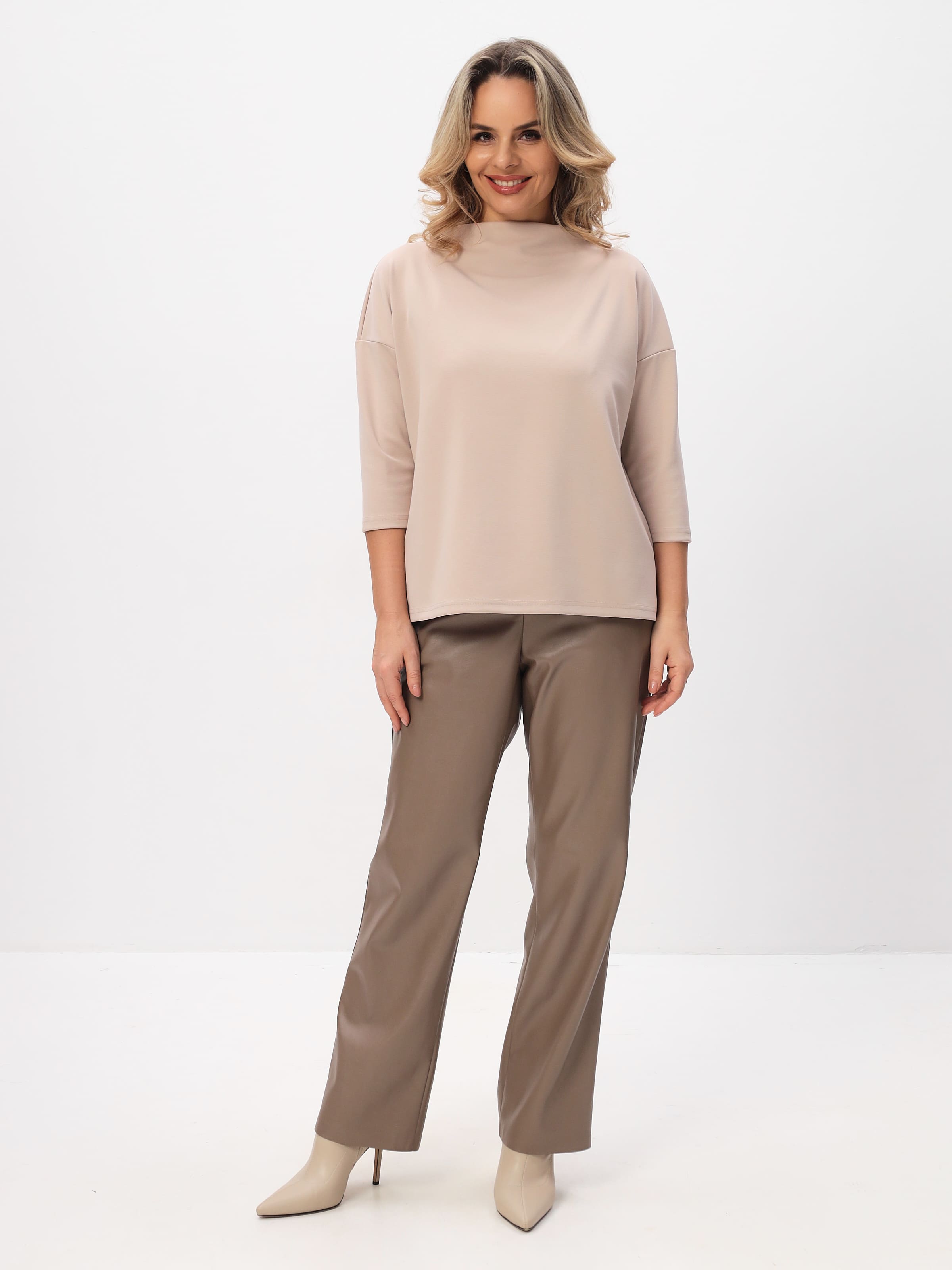 Джемпер женский T-lab TL-JP-0012-3T-AH-св. бежевый