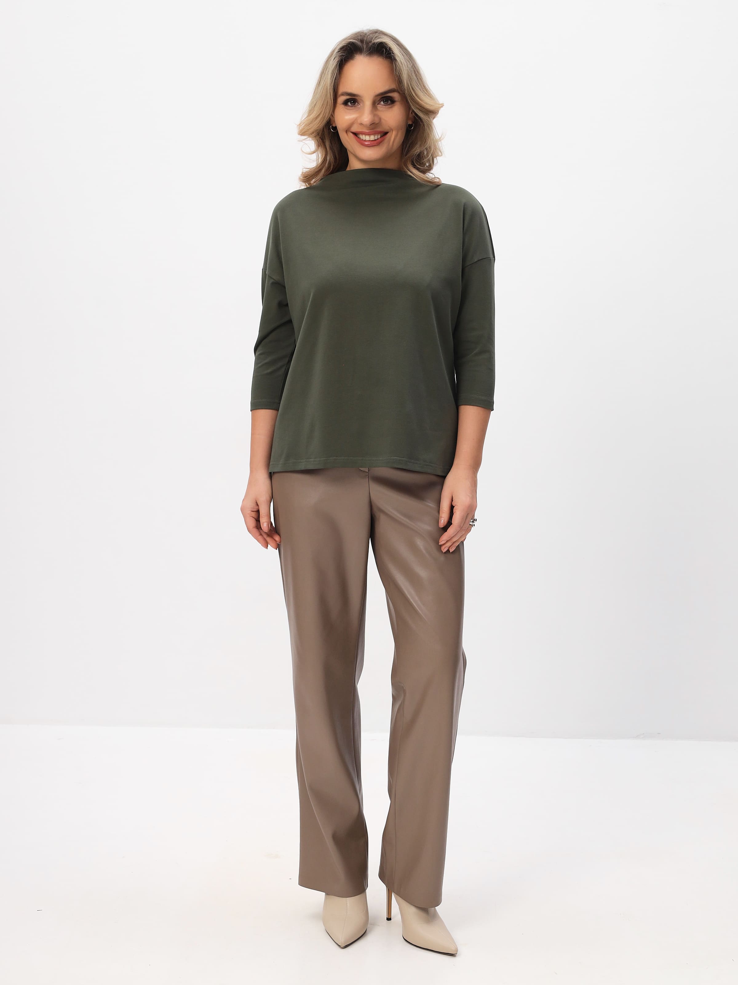 Джемпер женский T-lab TL-JP-001KO-29R хаки