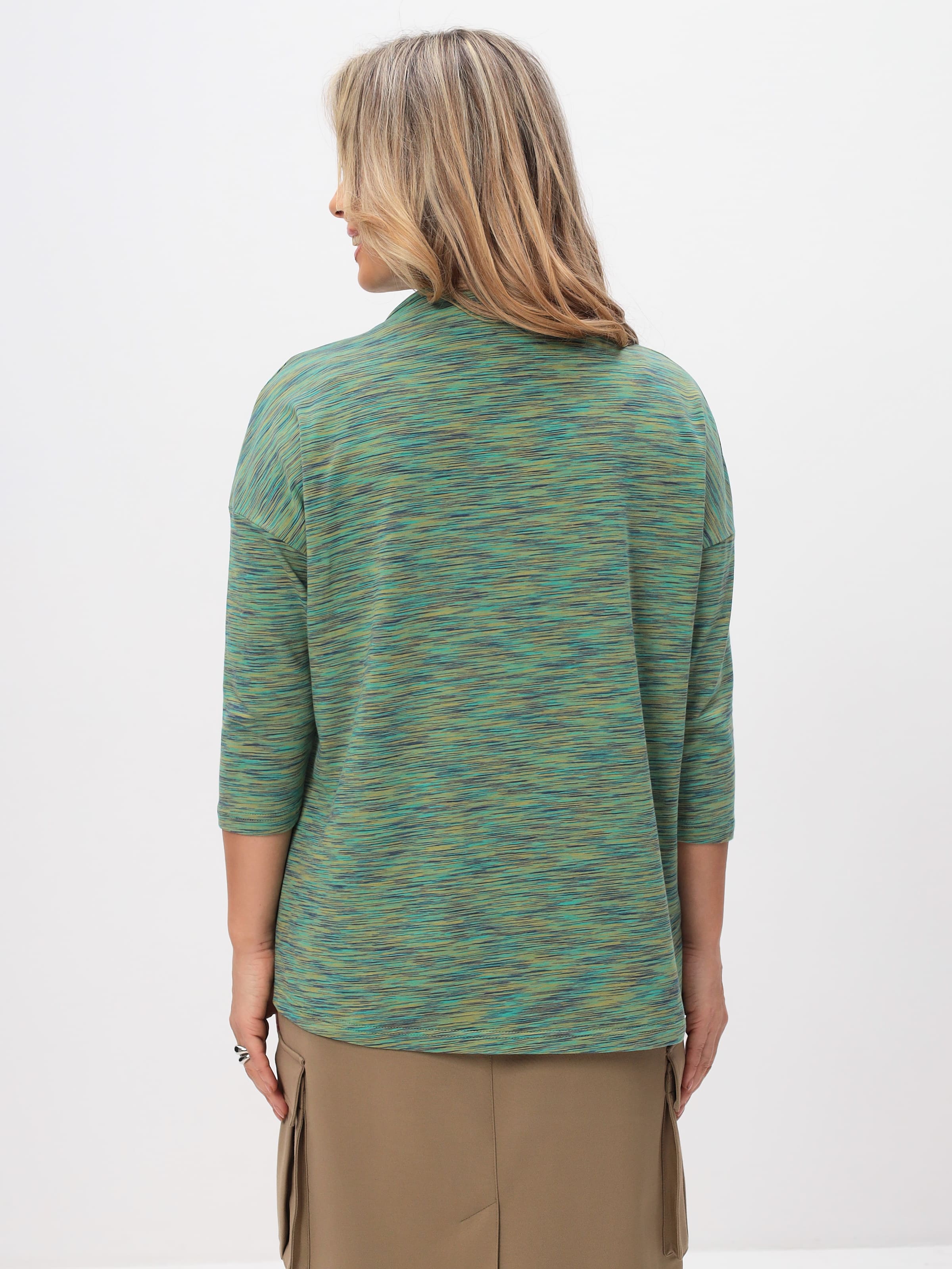 Джемпер женский T-lab TL-JP-001OR-зеленый м.