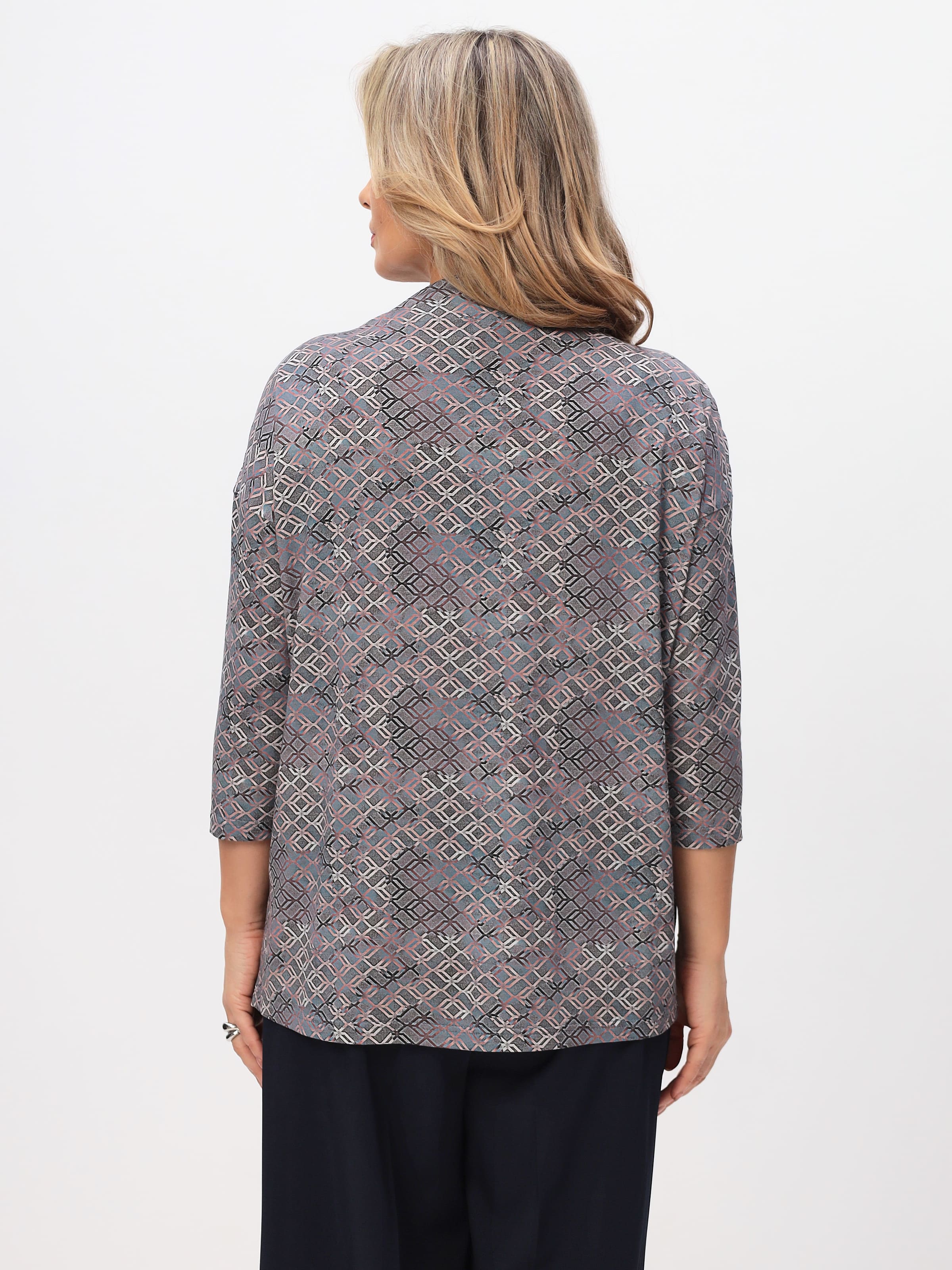 Джемпер женский T-lab TL-JP-001VI-серый принт