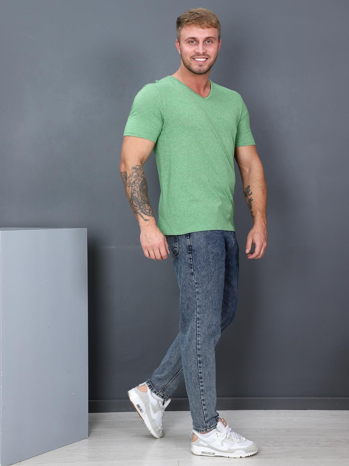 Пенальти - макси - футболка зеленый